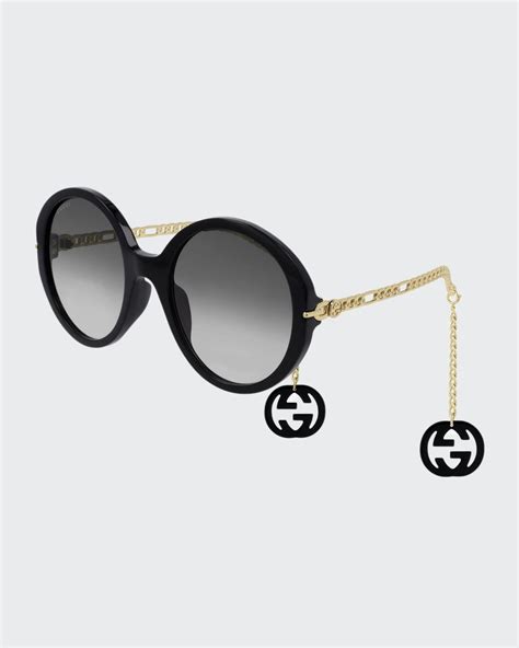 gucci round gradient acetate sunglasses|Gucci sunglasses bumblebee.